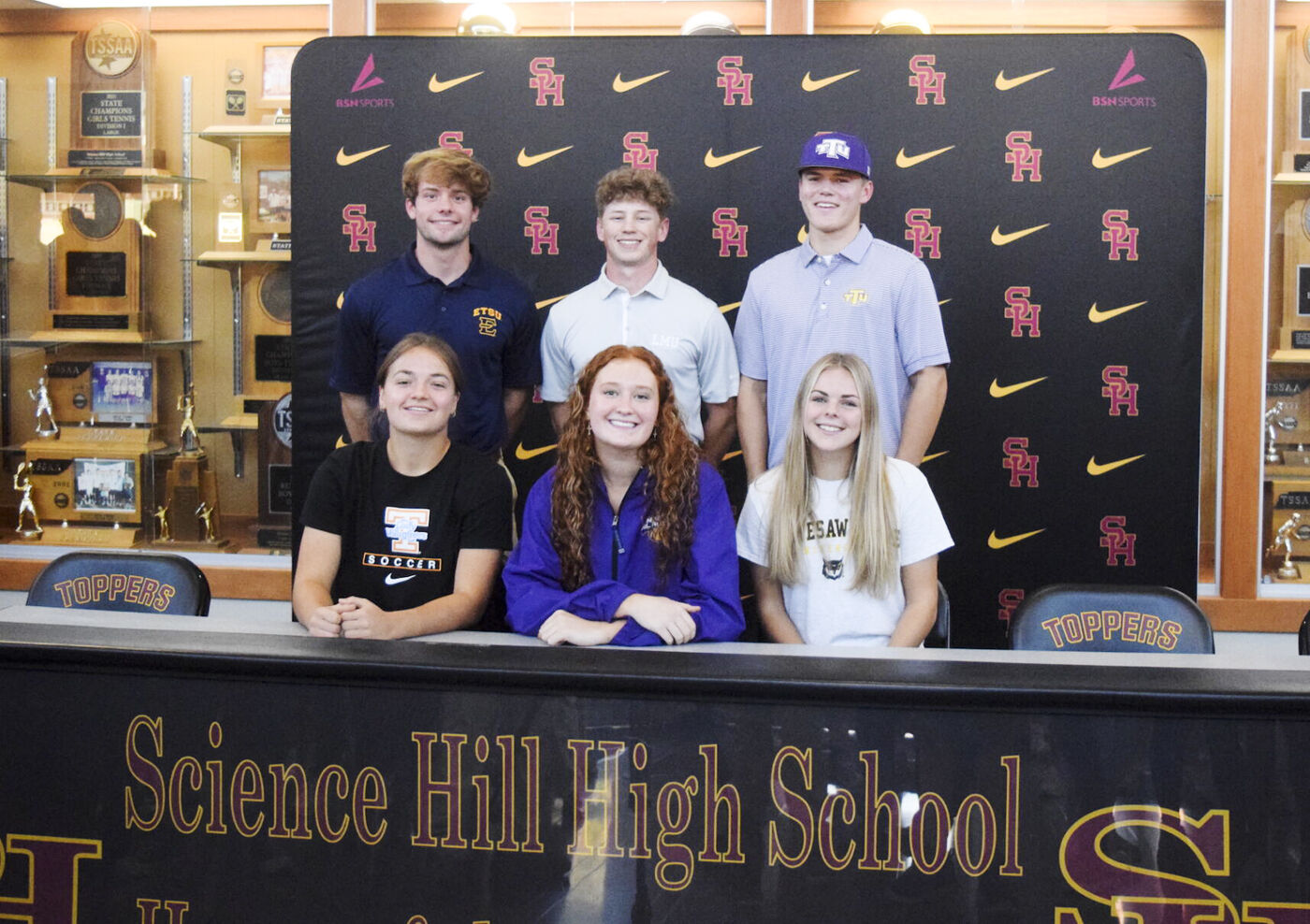 Science Hill Has Signing Ceremony For Six Standout Athletes | High ...