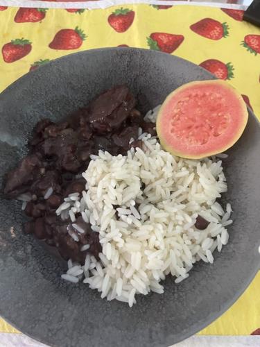Beans, Rice, and a Slice of Guava