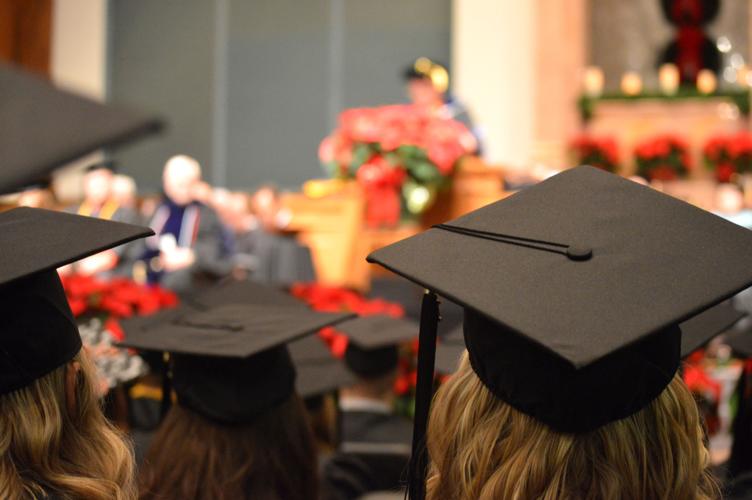 Nearly 100 Milligan Students presented with degrees