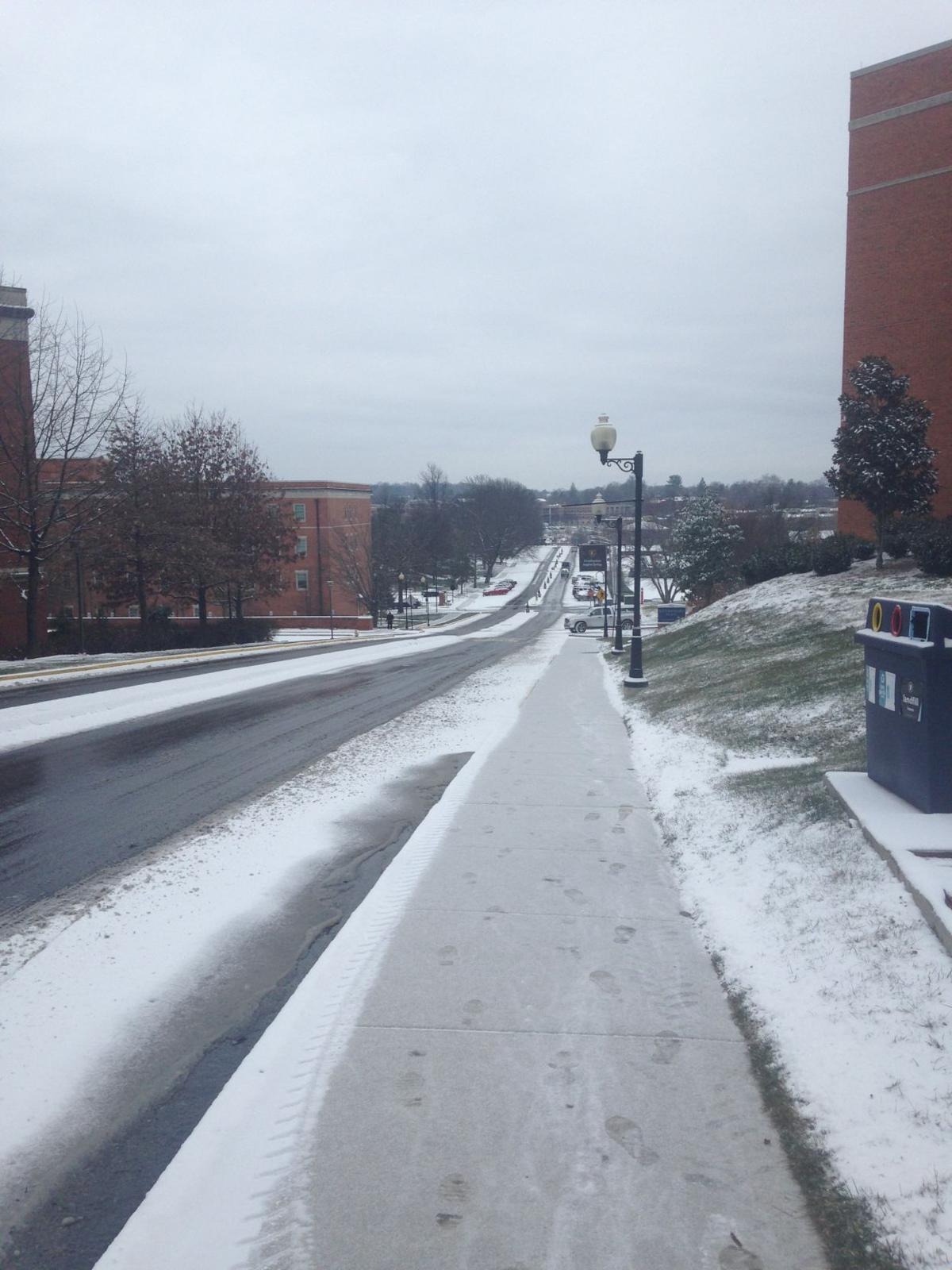 Etsu Offices Classes Dismissing Early Due To Expected Weather