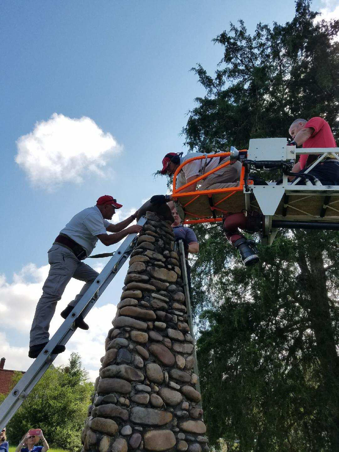 Elizabethton Fire Department Comes To Rescue Of 100-year-old Monument ...