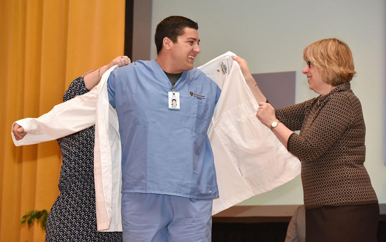 ETSU nursing students receive white coats in special ceremony News