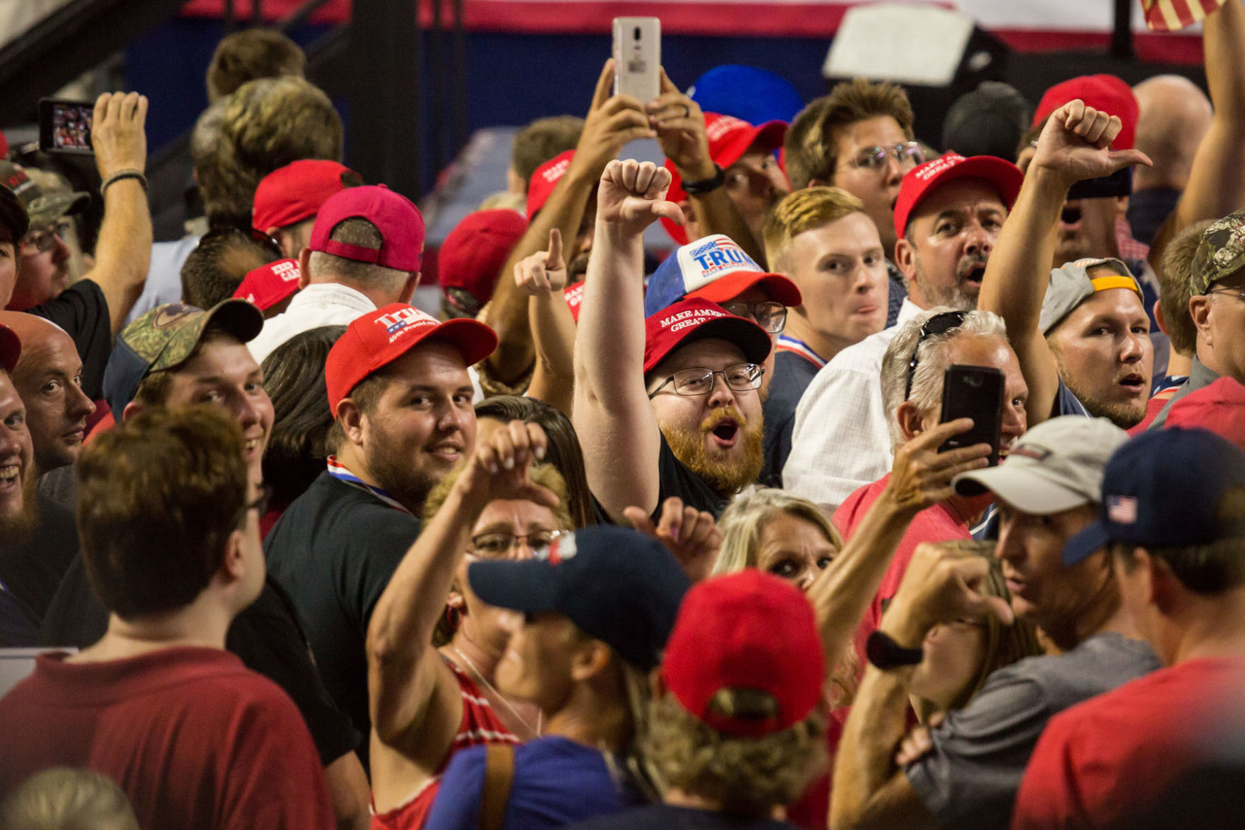 Trump Rally Draws Biggest Crowd In Freedom Hall History | News ...