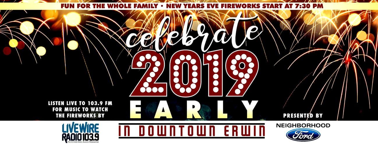 Erwin to stage New Year's Eve fireworks show Living