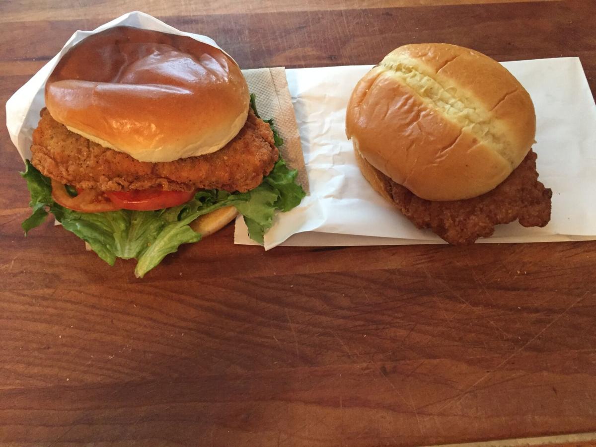 photo Hardee's New Chicken Sandwich fast food chicken sandwiches that ll