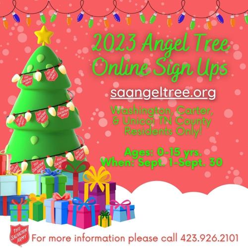 Salvation Army Angel Tree registration opens Sept. 1 Features