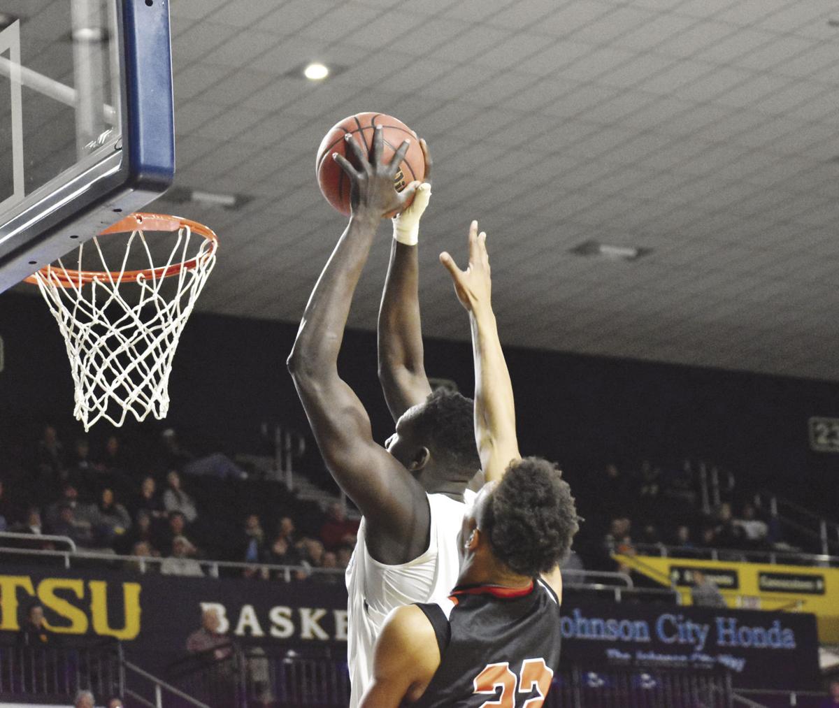 Burrell Excels As Etsu Turns Back Tusculum Sports