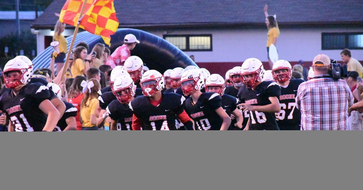 BooneMorristown East football photo gallery
