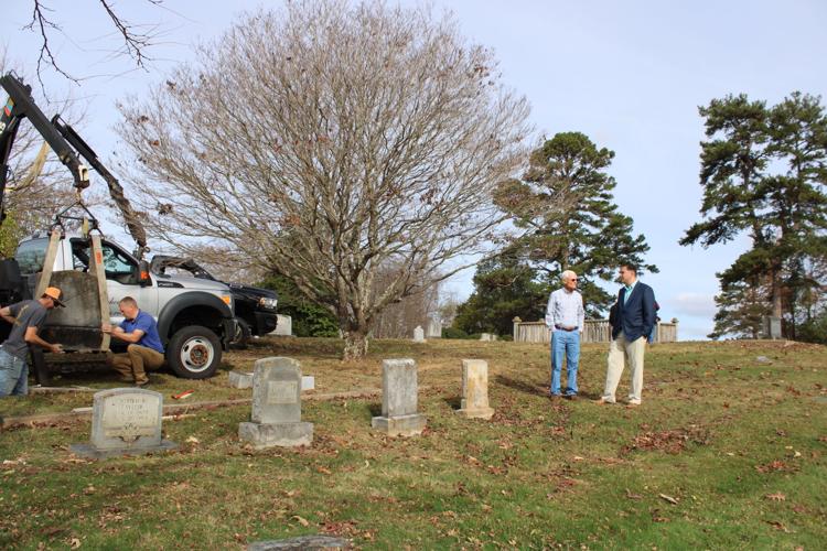 Tetrick Funeral Home, Hitchcock Memorials working to repair vandalized