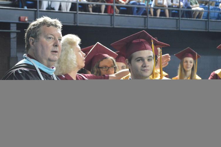 'Congraduations' About 500 students graduate from Science Hill High School during Saturday