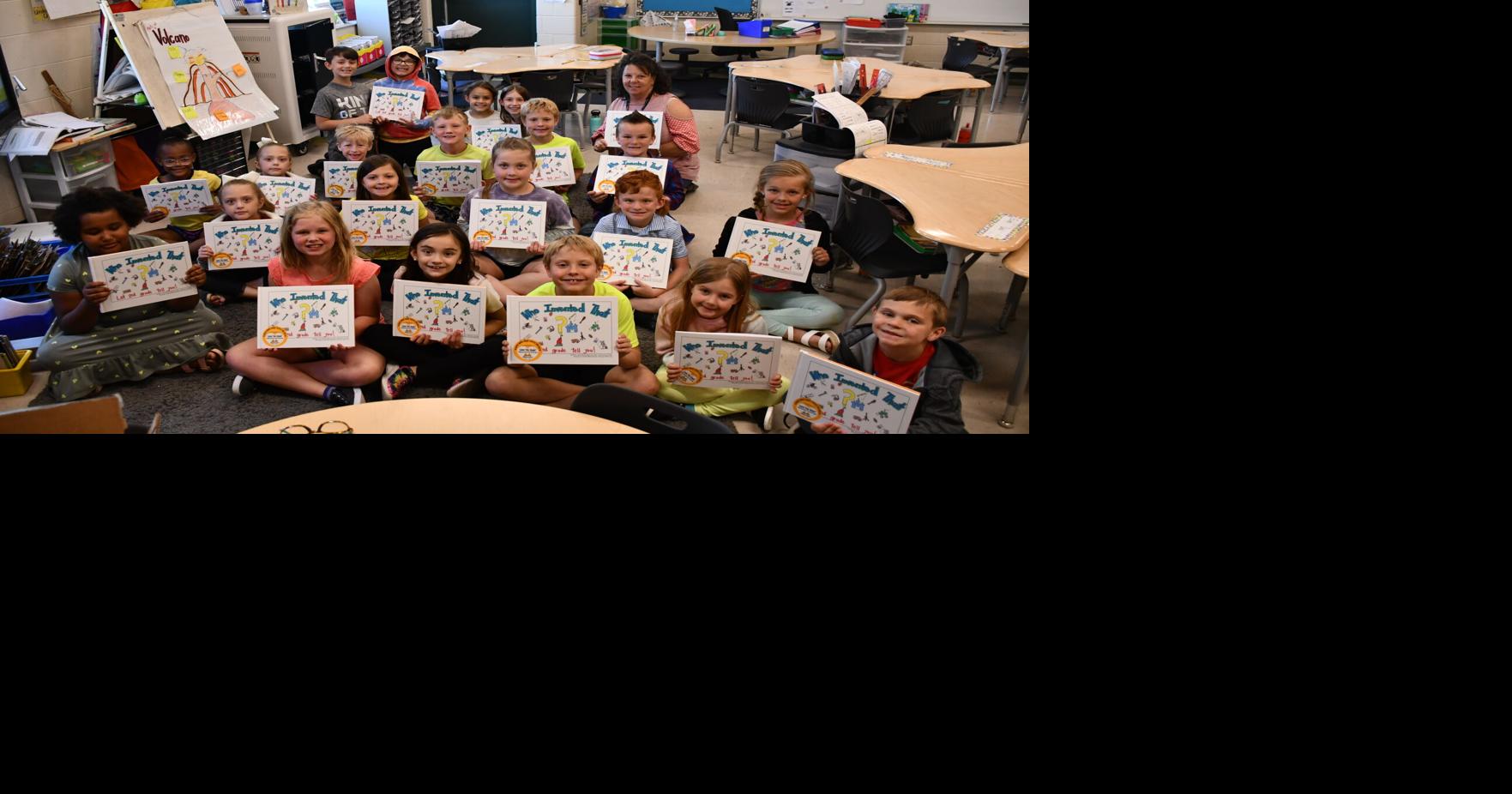 Boones Creek Elementary School second grade class publishes book