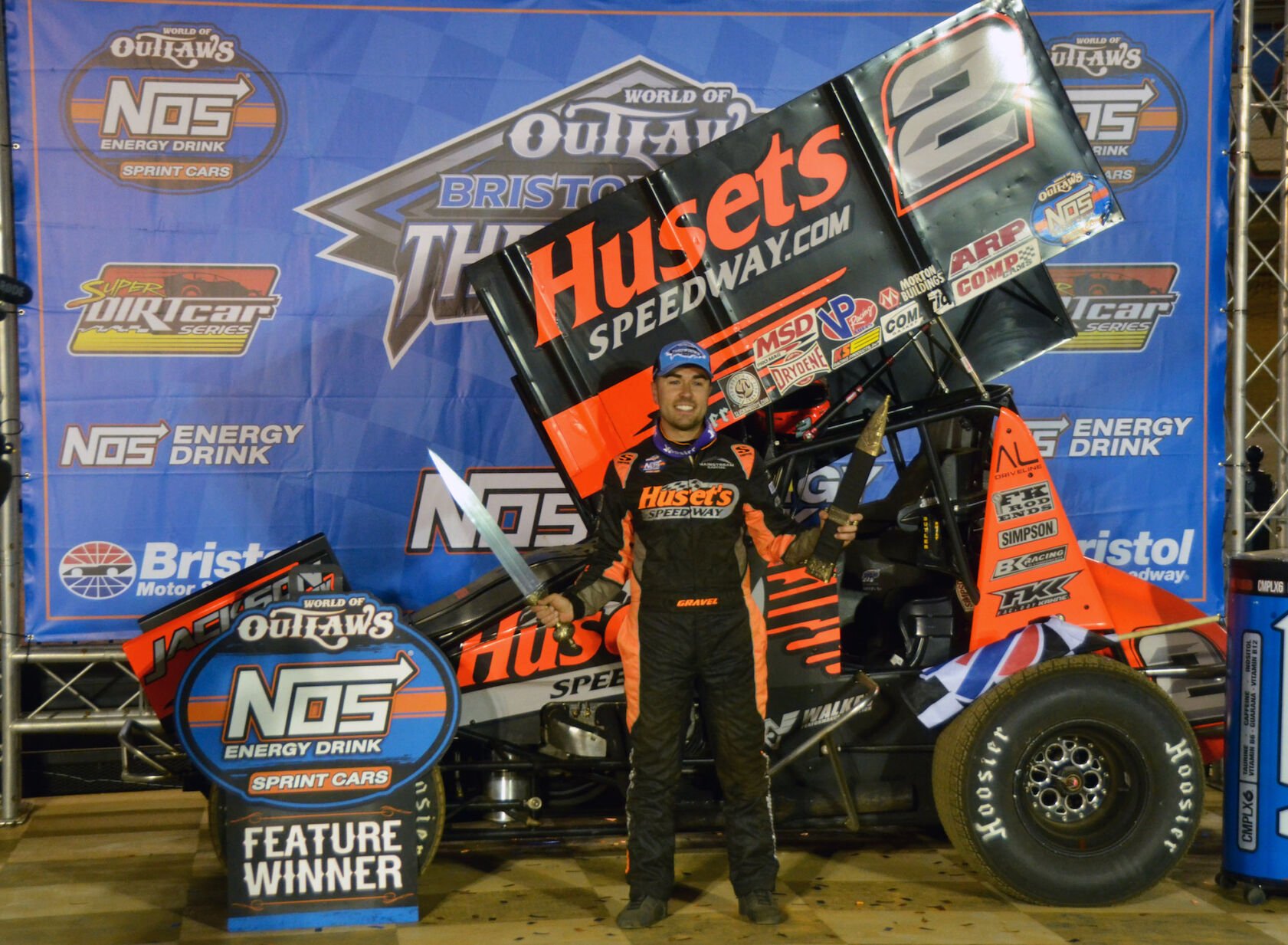 Gravel Rockets To World Of Outlaws Sprint Car Win At Bristol Throwdown ...