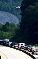 U.S. Route 23 Powell Valley slide area gets lift toward September completion