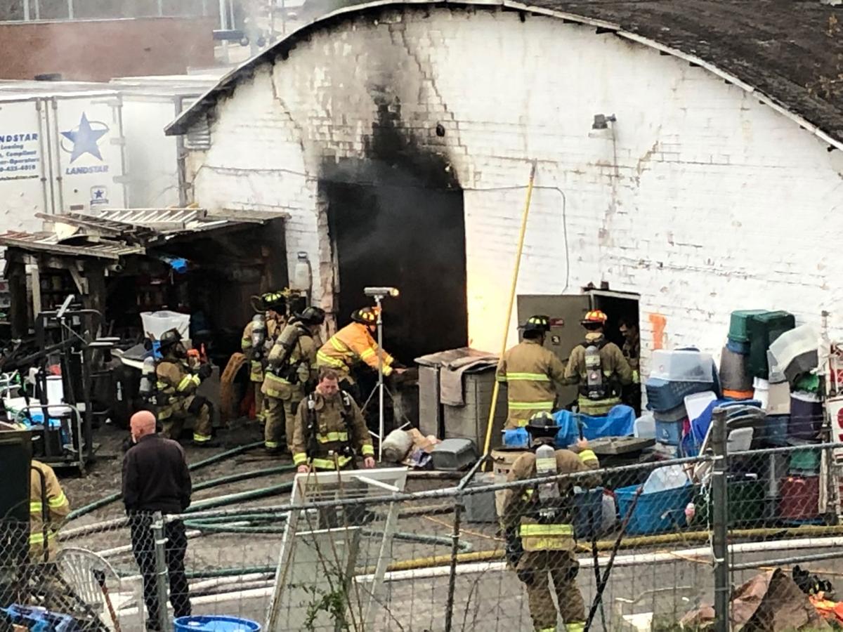 Photos And Video Fire Damages Haven Of Mercy Thrift Store Johnsoncitypress Com