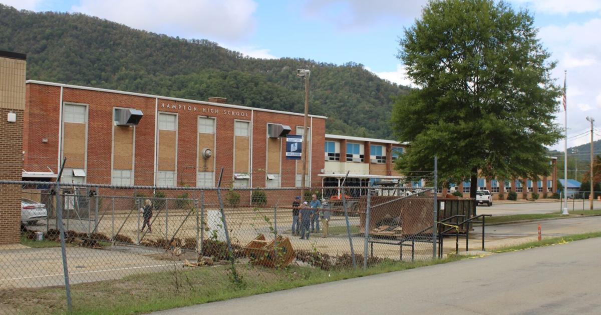 Doe River Flood may have closed Hampton High School building Doe River Flood may have closed Hampton High School building
