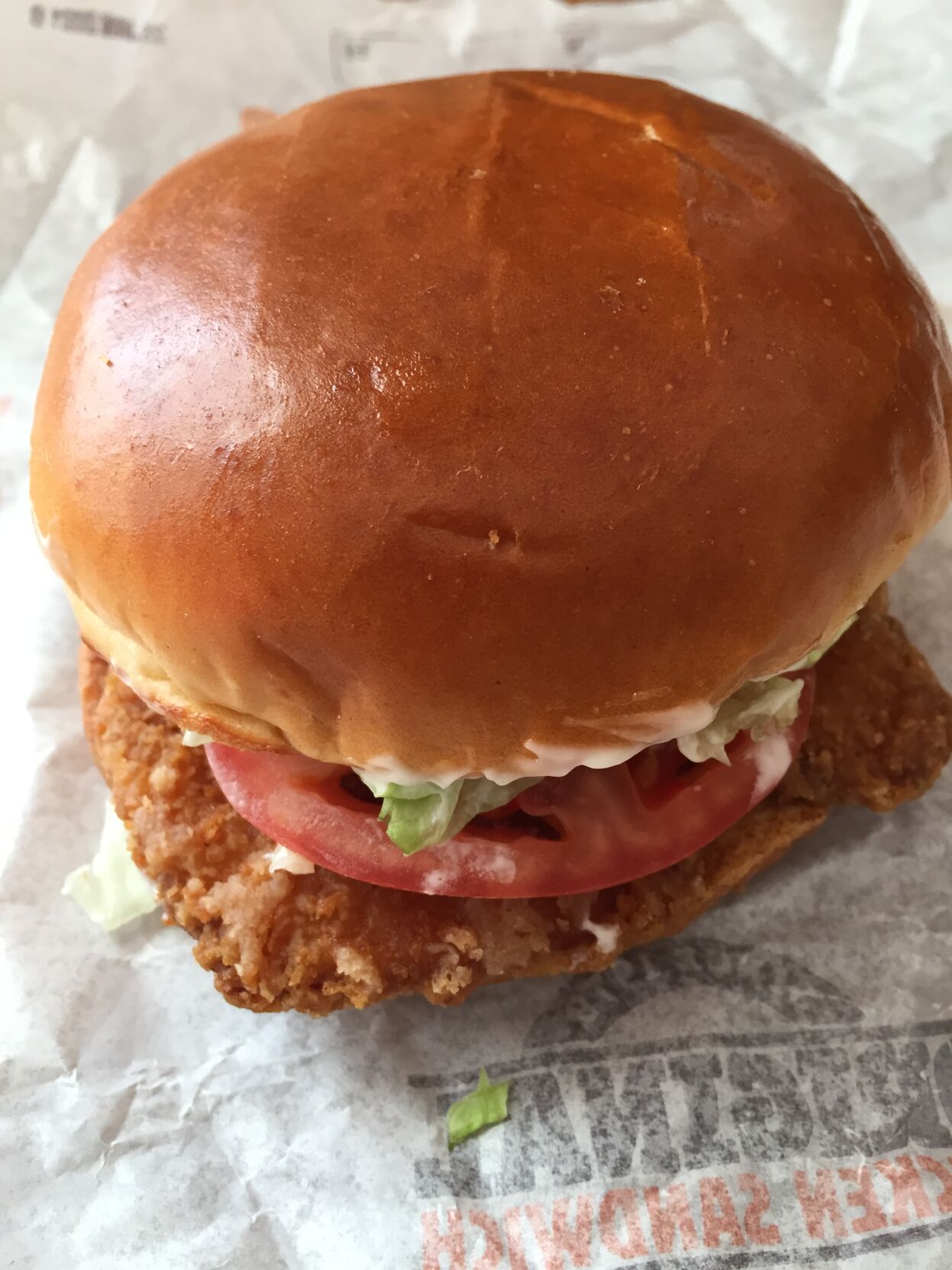 burger king fried chicken sandwich