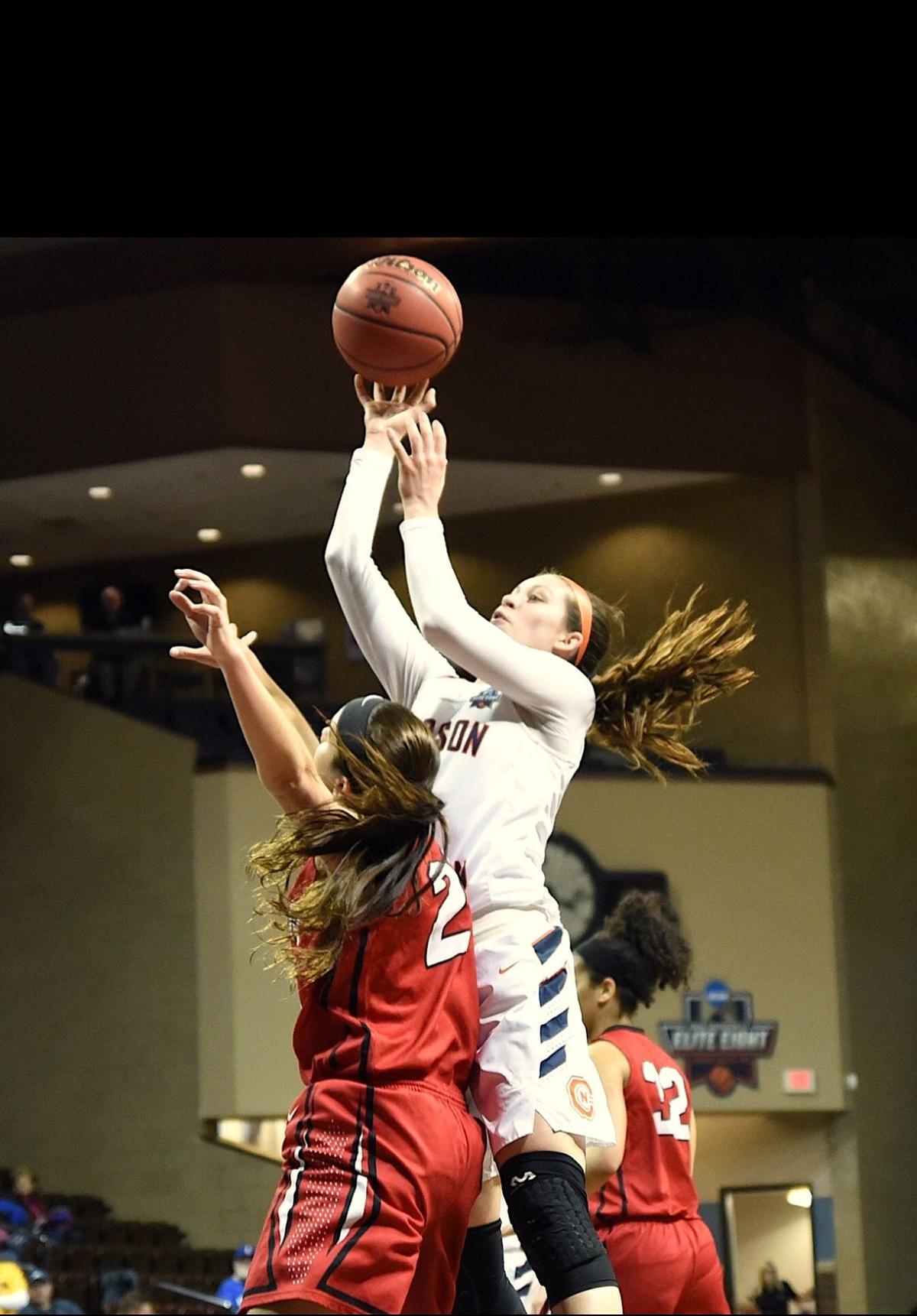 Basketball Behind Her Marosites Looks Forward To Master S Degree