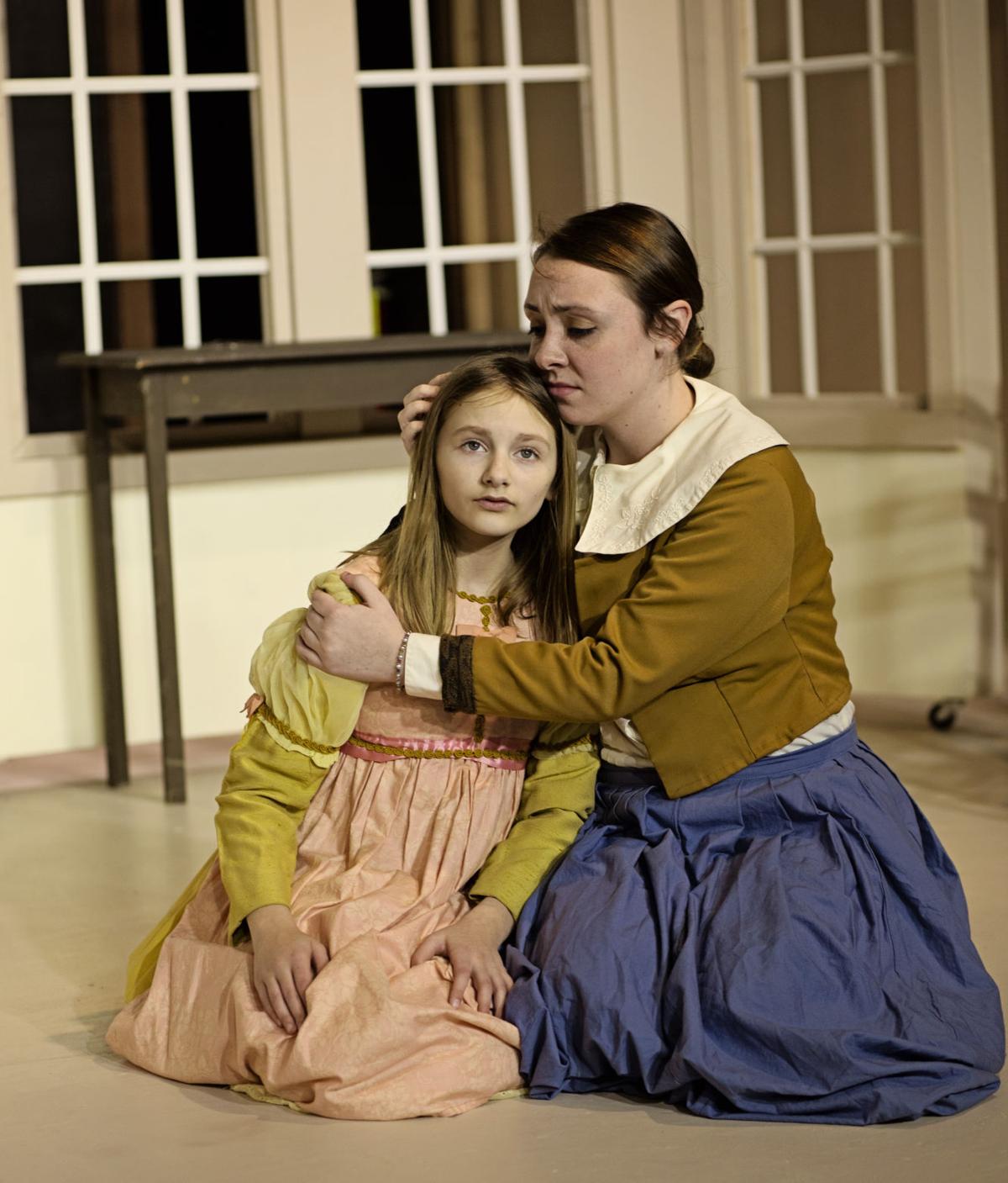 Hope Hiester Takes The Role Of Annie Sullivan In The Miracle Worker Johnsoncitypress Com