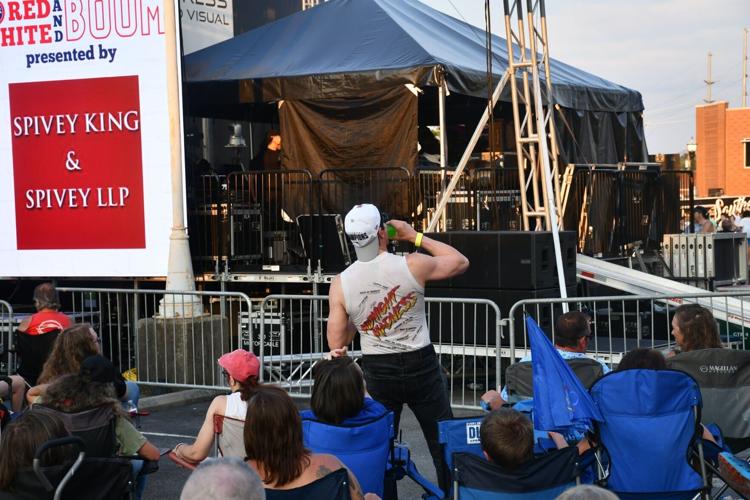 Night Ranger fan in T-shirt