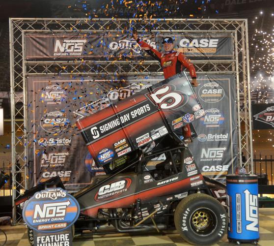 Bayston Holds Off Larson In Sprint Car Feature At Bristol Bash Sports Johnsoncitypress Com