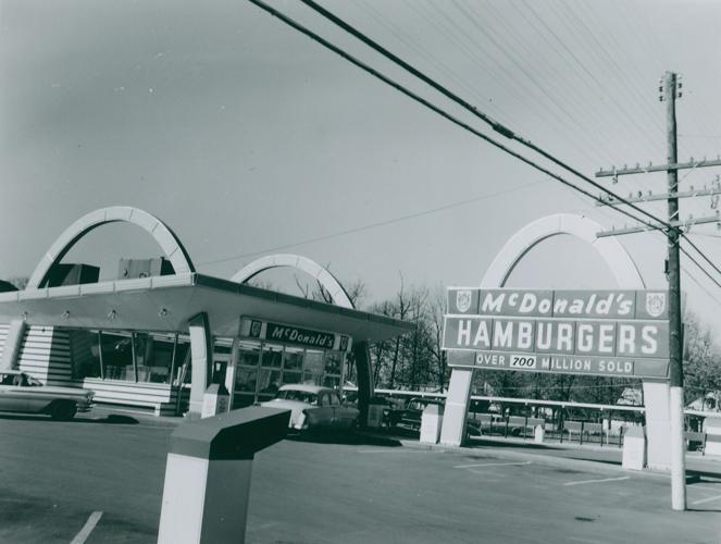 The Tri-Cities first McDonald's, circa mid 1960s, at 2330 Fort Henry Drive
