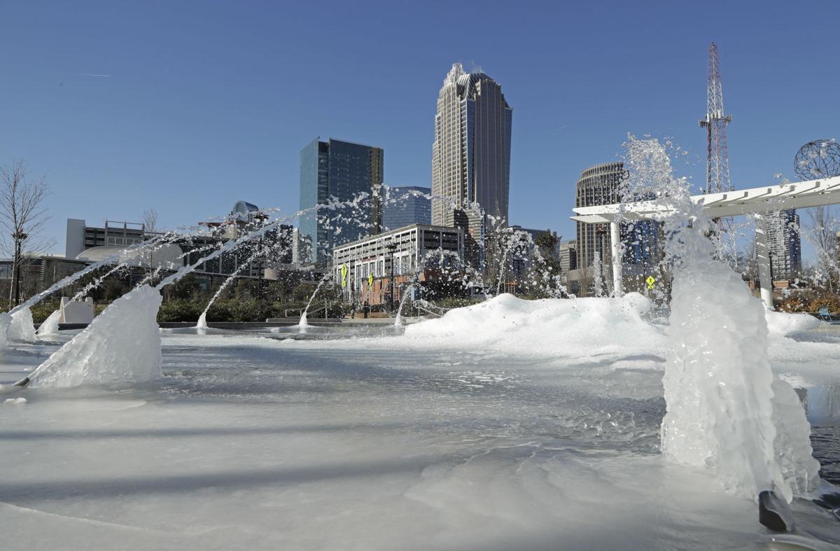 Winter Storm Scatters Sleet Ice And Misery Around The South