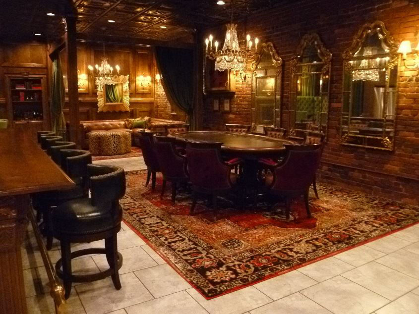 Businessman transforms loft into 1930sera speakeasy Living