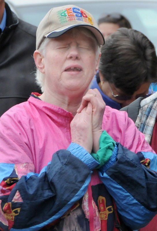 As Easter nears, Erwin, Unicoi residents walk mile in Jesus' shoes