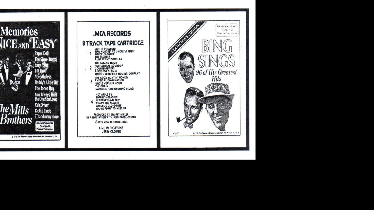 8 Track Tapes Arrived Onto The Music Scene Made Their Bow And Then Abruptly Disappeared Features Johnsoncitypress Com