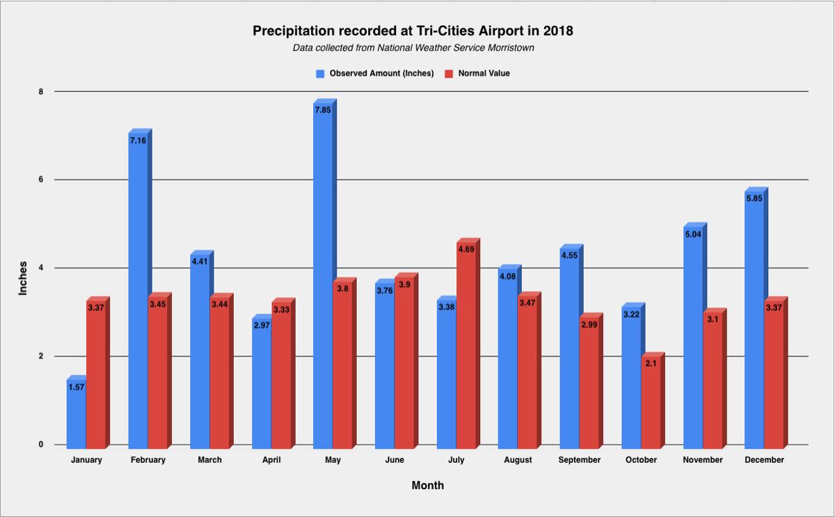 2018 Was The Wettest Year On Record For Tennessee River Valley