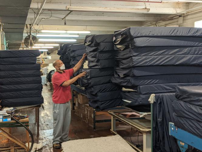 Local bedding company changes lanes to produce field hospital
