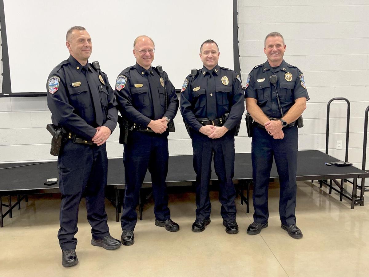 Three Johnson City Police Department officers recieve promotions