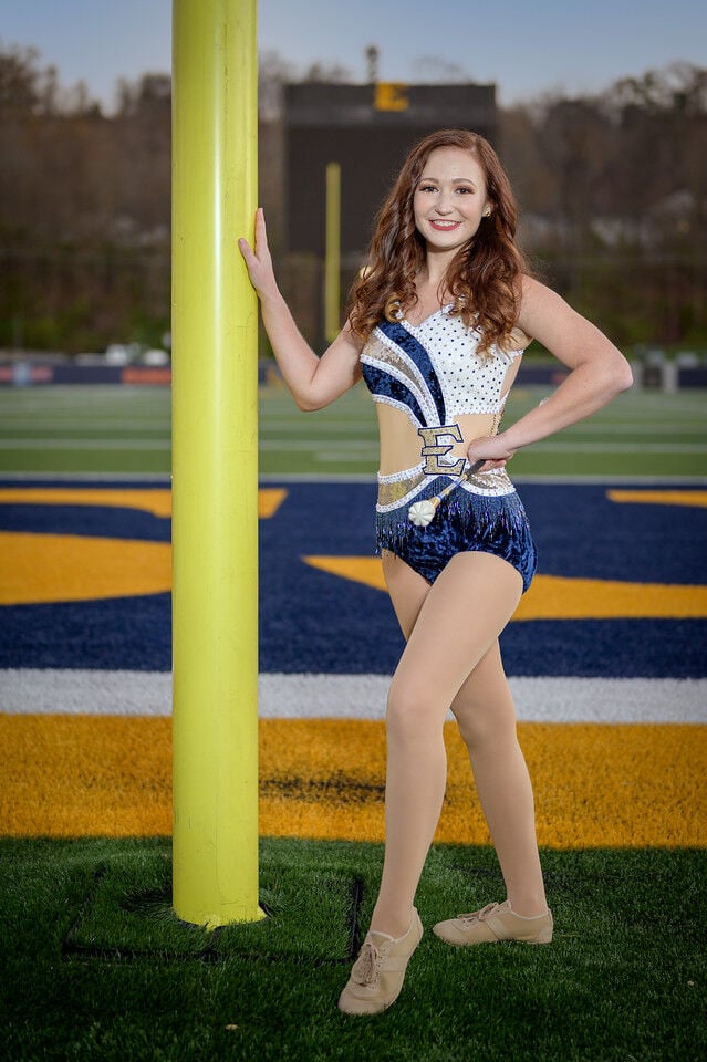 Several ETSU Marching Bucs (virtually) performed during College