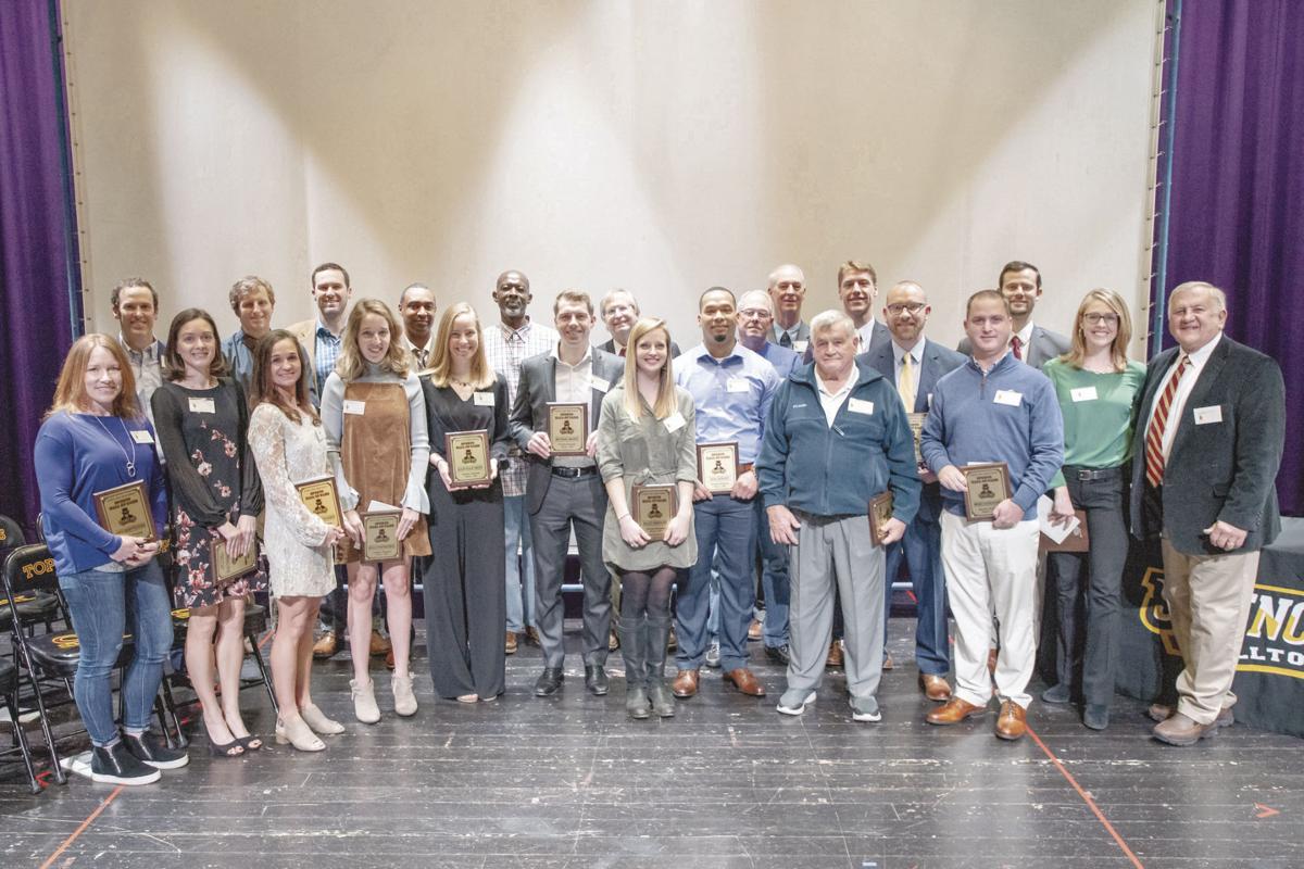 Large Class Inducted Into Science Hill Athletics Hall Of Fame