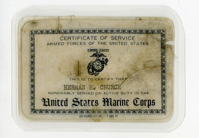 Garden City Marine Base Id Card