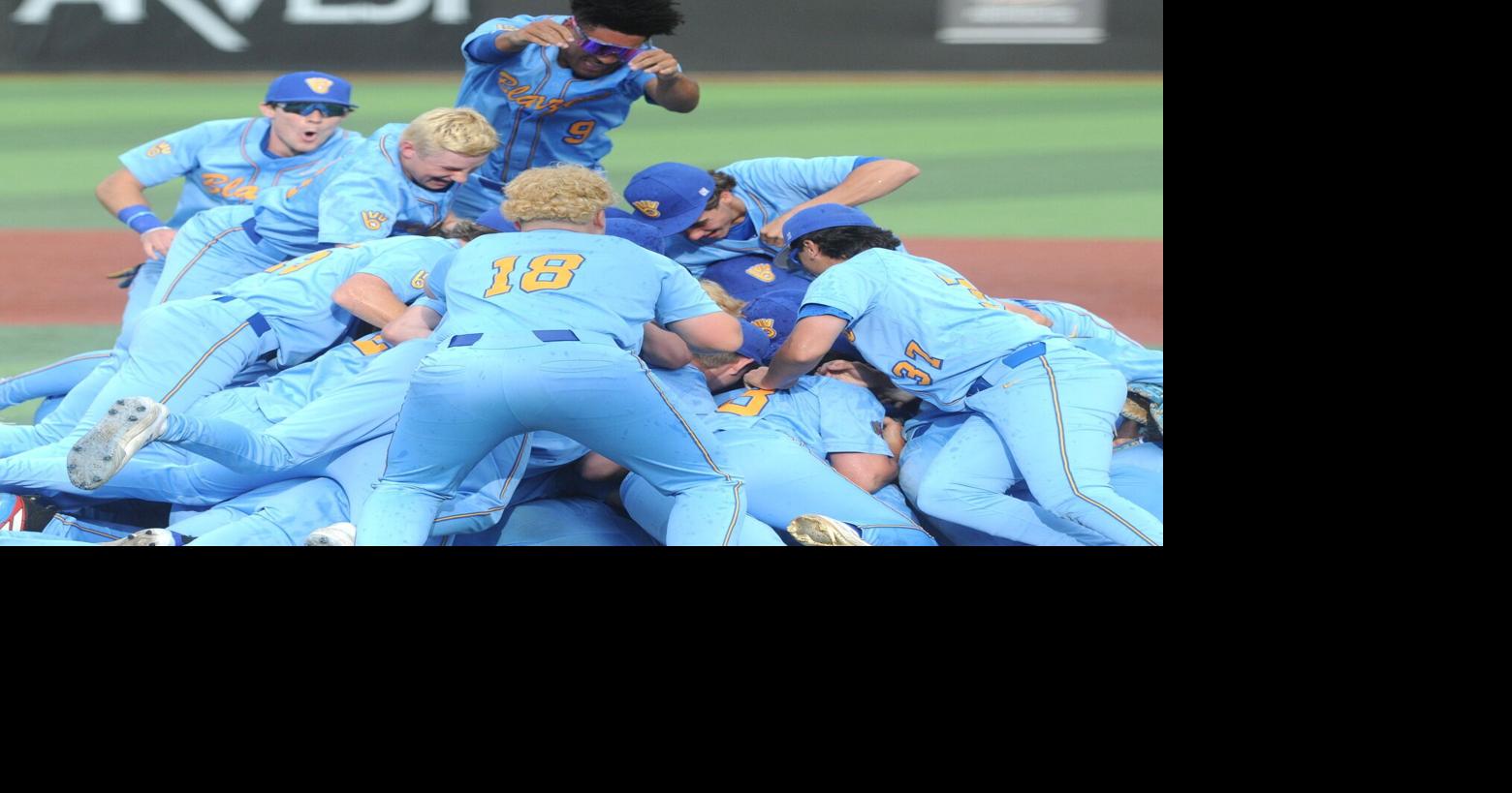 Blazers roll to third straight state title