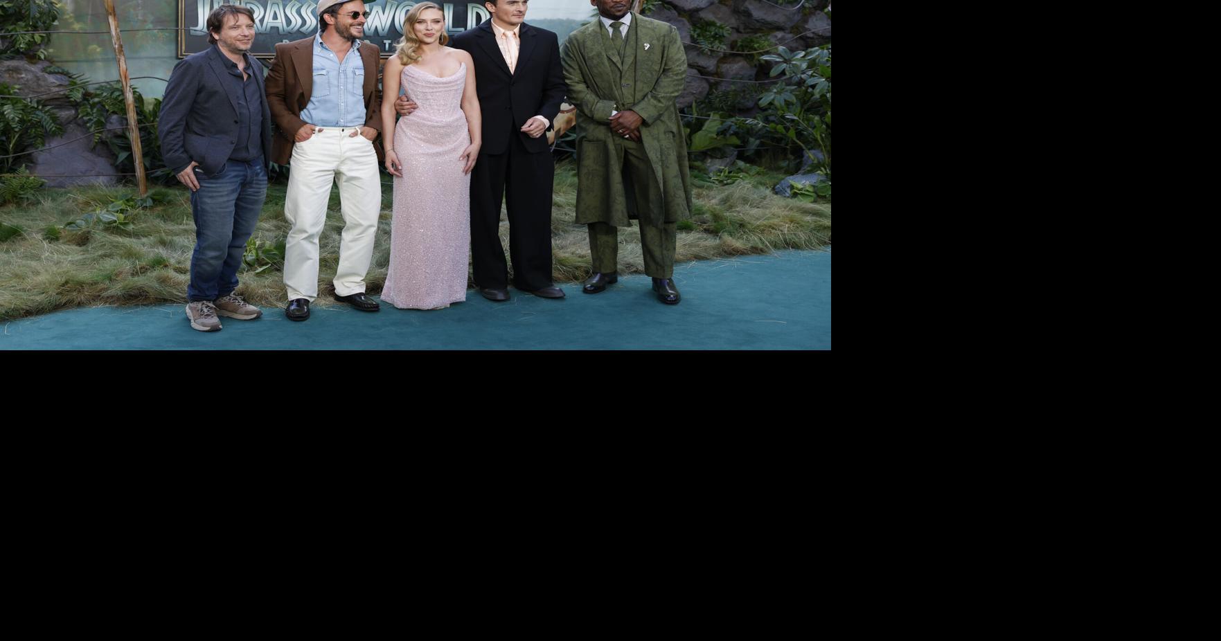 APTOPIX Britain Jurassic World Rebirth World Premiere