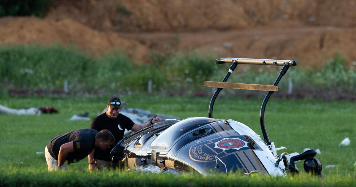 Helicopter Plane Crash Pennsylvania