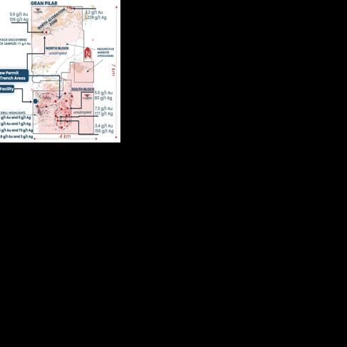Tocvan Announces Commencement Of Field Work And Airborne Magnetics Survey At Gran Pilar Gold Silver Project; Drilling And Trenching Prep Accelerate Discovery & Pilot Mine Production