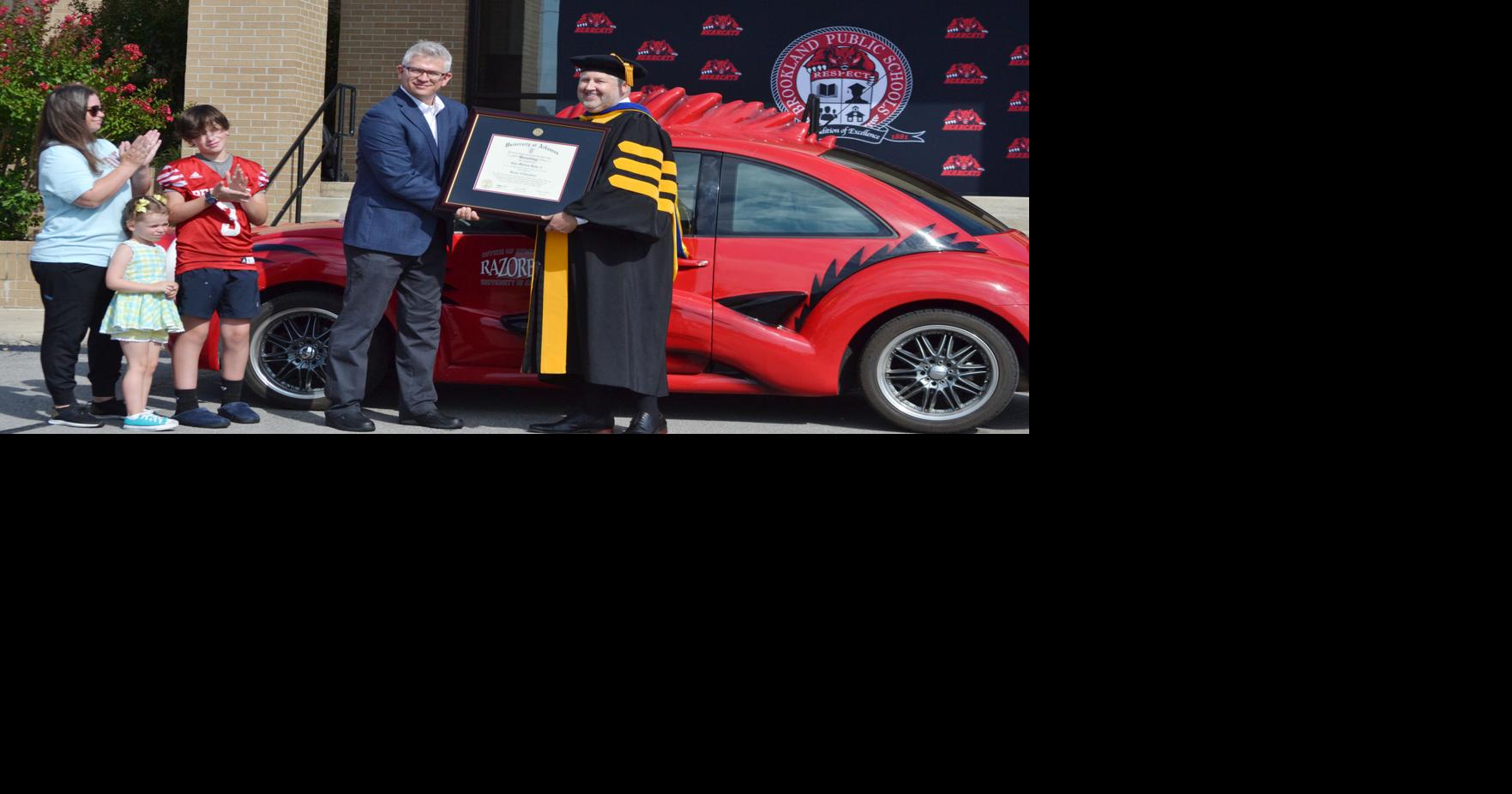RazorBug makes diploma stops in NEA | News | jonesborosun.com
