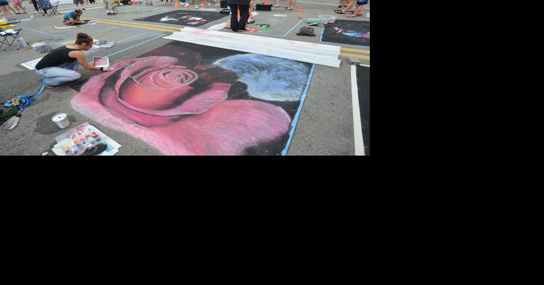 Michigan Chalk Art