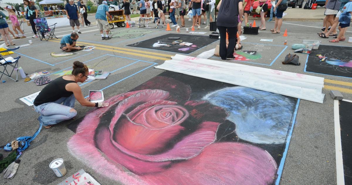 Michigan Chalk Art