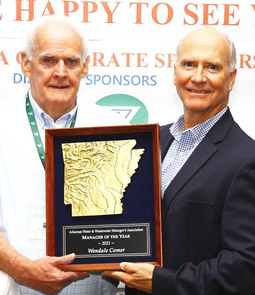 COMER RECEIVES STATE AWARD