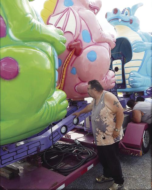 Preparing for the fair