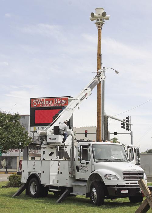 New siren installed