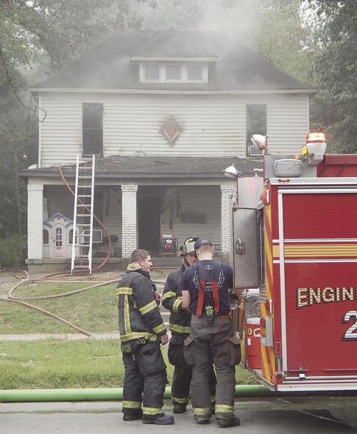 Huntington house fire