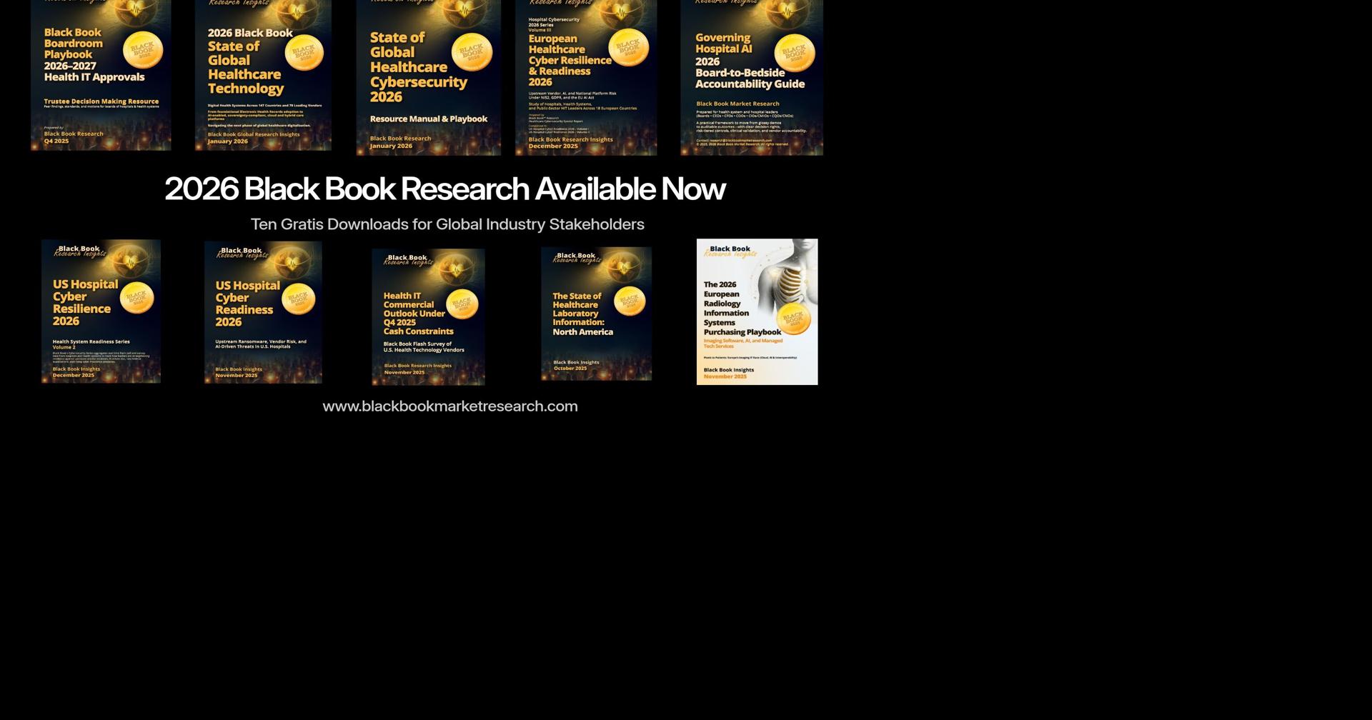 Black Book Research Releases Its 2026 Annual Methodology and Governance Statement for Healthcare IT Vendor Rankings