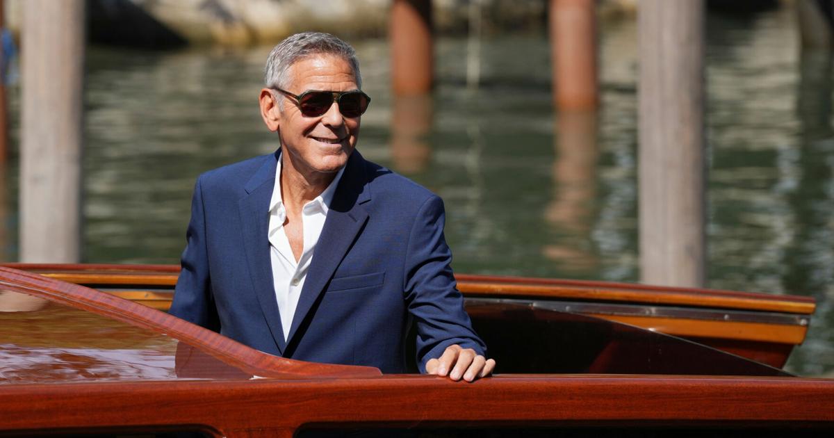 Italy Venice Film Festival George Clooney Arrivals