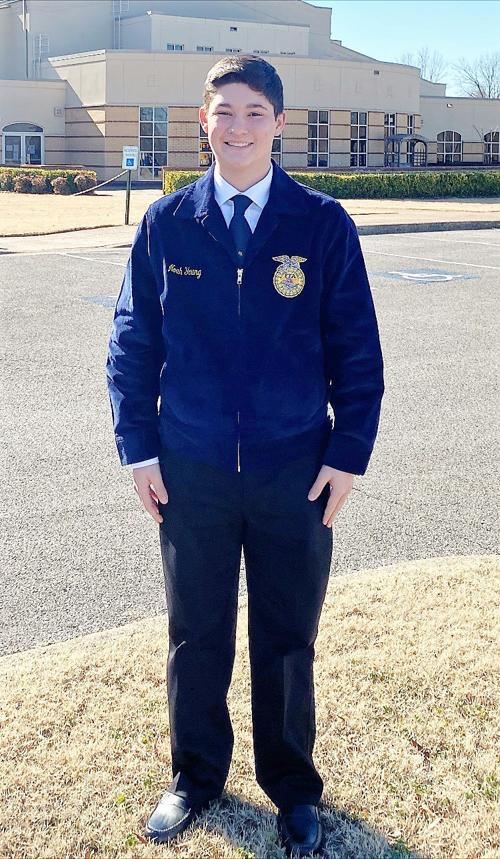FIRST PLACE IN FFA CREED SPEAKING