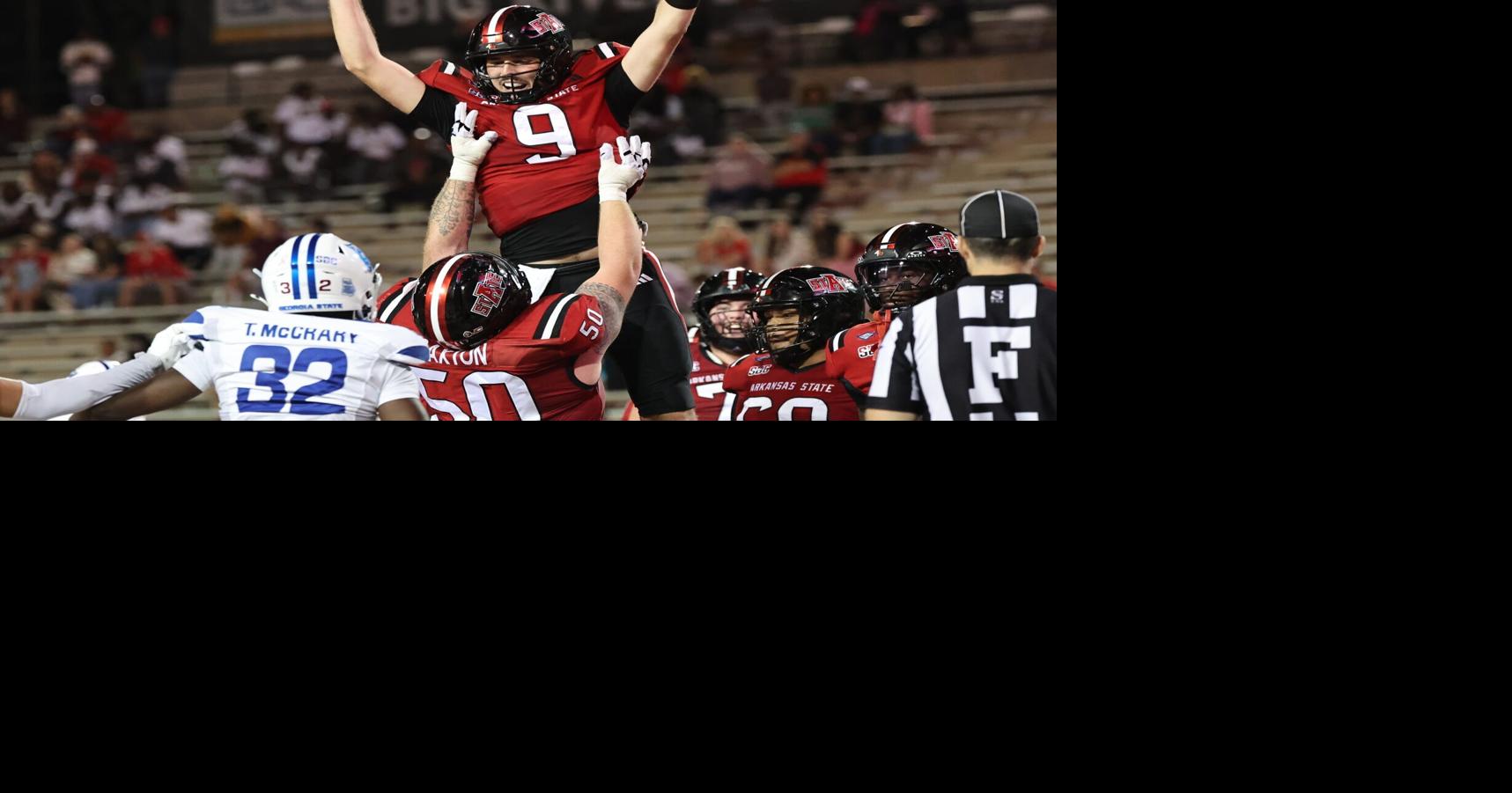 Late interception seals victory for A-State